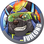 "Furlong" Character Can Badge