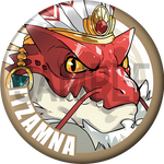 "Itzamna" Character Can Badge