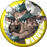 "Marduk" Character Can Badge