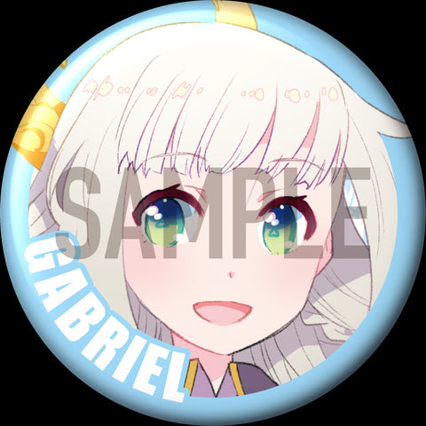 "Gabriel" Character Can Badge