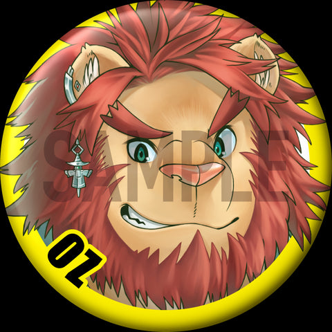 "Oz (Type B)" Character Can Badge